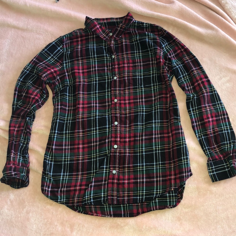 Cute boyfriend fit plaid ✨